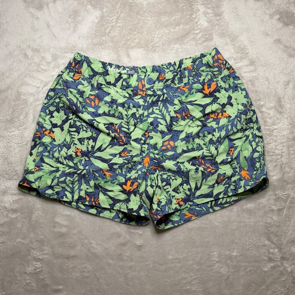 REI Pants - REI Co Op Amphib Shorts Womens M Green Floral Outdoor Hiking Beach Gorpcore